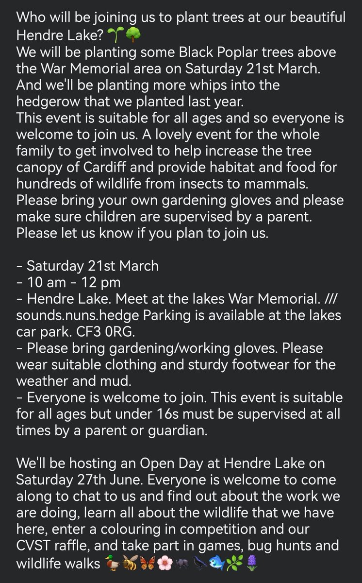 Conservation Volunteers St Mellons & Trowbridge tweet media