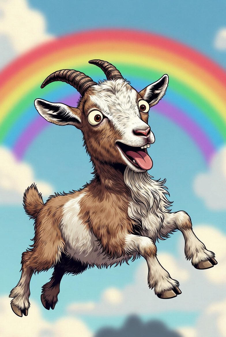 JackManKev9's tweet photo. Everyone wants to say they were early to a legendary meme.

Most people find them after they’ve already exploded.

But every once in a while… you find one at the beginning.

Flying Autistic Goats feels like that moment.

$GOATS

4QGCcHmPYcqbqUm4kHGgJ9VtaPH62dGSsXmUVxgkpump https://t.co/oVSGReKTW3