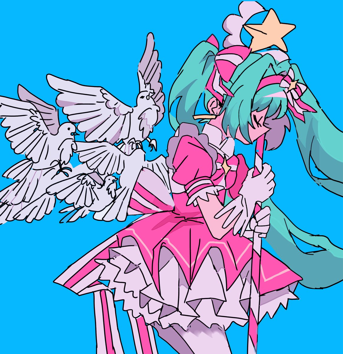 toufunosashimi's tweet photo. いますぐ輪廻 #初音ミク　꒰ঌ♡໒꒱ https://t.co/eBOLuDXlKW