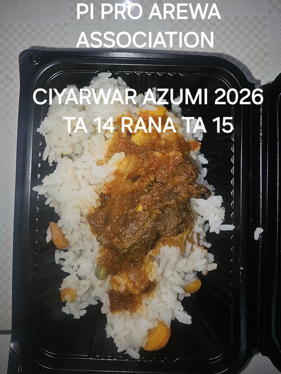 piproass's tweet photo. CIYARWAR AZUMI DA GA PI PRO AREWA TA 14
RANA TA  15

Alhamdulillah, Allah ya bamu ikon Ciyar da mutane Talatin da Bakwai ( 37 ), Allah ubangiji ya saka ma kowa da kowa da alheri, Amin🙏🏻🙏🏻🙏🏻🙏🏻🙏🏻🙏🏻

Allah ya biya mana buqatunmu baki daya, wayanda suka taimaka Allah ya saka maku da mafifincin Alheri Amin🙏🏻🙏🏻🙏🏻🙏🏻

Kaima/kema ka/ki taimaka👇🏻👇🏻👇🏻👇🏻👇🏻👇🏻👇🏻

8068204613
Sani Muhammad 
Palmpay 

Allah ya bada ikon taimakawa 🙏🏻🙏🏻🙏🏻🙏🏻🙏🏻🙏🏻🙏🏻🙏🏻