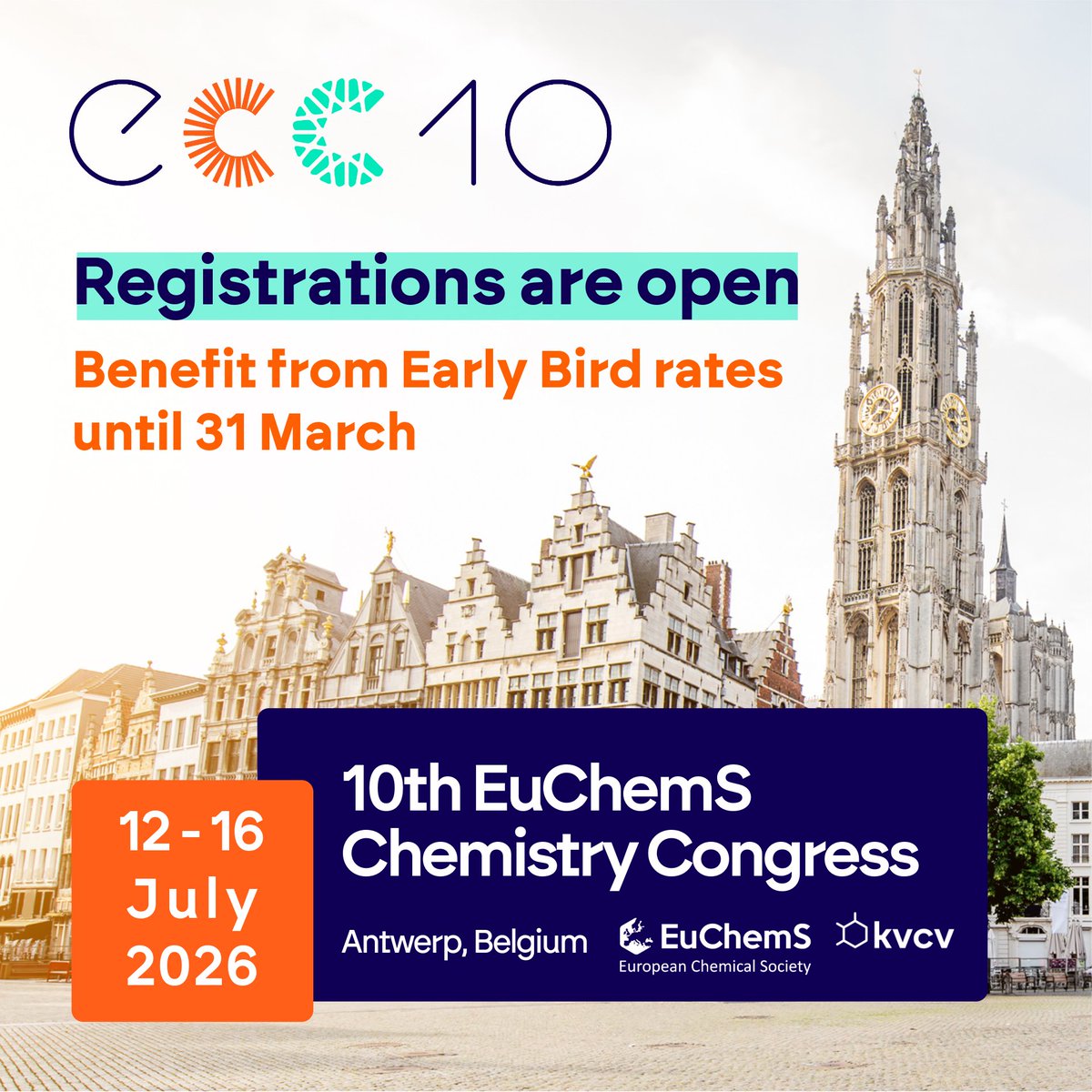 10th EuChemS Chemistry Congress tweet media