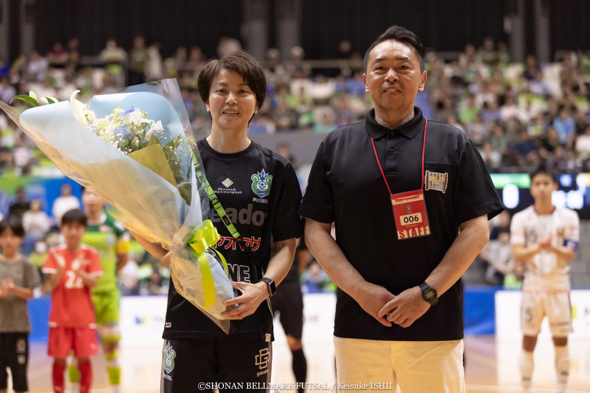 SBFC_OFFICIAL's tweet photo. 【藤田 安澄コーチ退団のお知らせ】

#藤田安澄 コーチにつきまして、2025-26シーズンをもちまして湘南ベルマーレフットサルクラブを退団することとなりましたので、お知らせいたします。

藤田コーチのコメントはこちら
🔗https://t.co/bE01zE2bMN

#bellmare_F 
#ChanceEmpowerment https://t.co/INg88hv71q