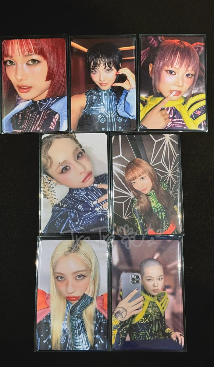 XGの「The Core」最後の特典カード公開！ QQ Music限定特典カード