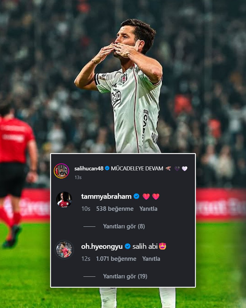 Eaglemedia__'s tweet photo. Salih Uçan'ın paylaşımına Oh'un yorumu:

"salih abi😍" https://t.co/j7u2lvU2mj