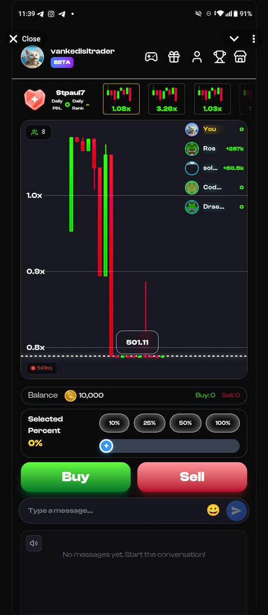 Stpaul70's tweet photo. Just tried Vankedisi-Trader and it’s actually fun 👀
Simple trading gameplay, smooth interface, and you can grow your balance if you play smart.

Don’t miss out 👇
https://t.co/3DXGmsQhWq

#Vankedisi #CryptoGame #TradingGame https://t.co/VlfxSHOn6t