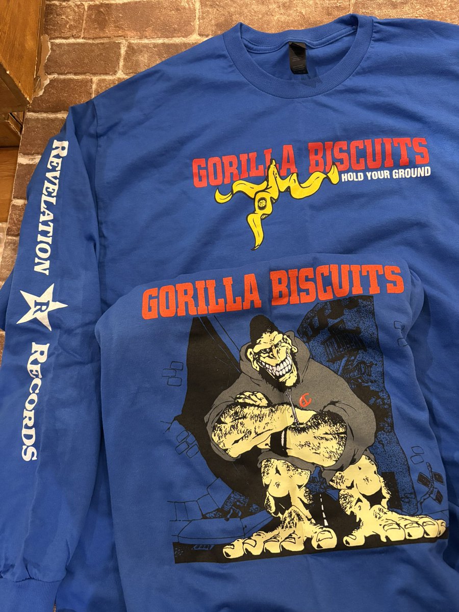 GORILLA BISCUITSによるクラシックなHold Your Ground🍌🦍ロング