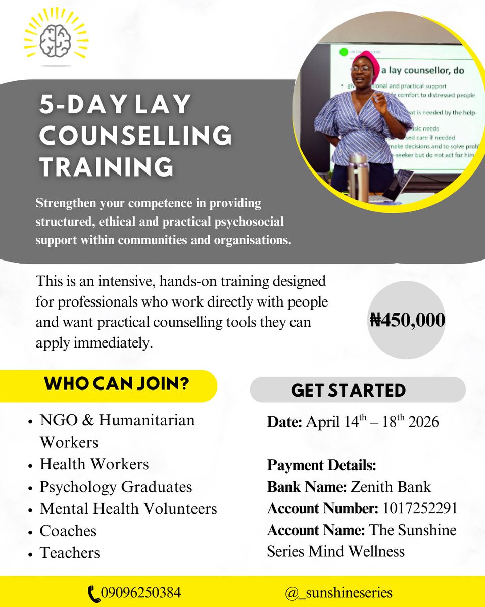 The Sunshine Series-Mind Wellness tweet media