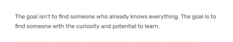 hafinen's tweet photo. What is the goal of a great internship program? https://t.co/BfCYcnYvKU
