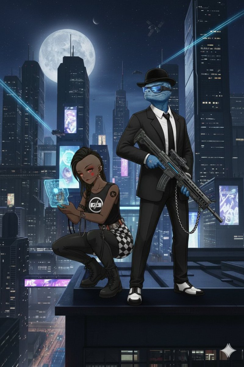 Neon lights. Full moon over the city. The rooftop is where legends link up.
<a href="/KrexToken/">KREX Token 𐤊</a> 🤝 <a href="/kasbtc_krc20/">KasBTC | HUB21</a> /KASGOTHS. The hacker and the enforcer.
Code in one hand. Power in the other.
Stay sharp. Stay ready.
The drop is closer than you think. 👁️‍🗨️
x.com/i/status/20274…