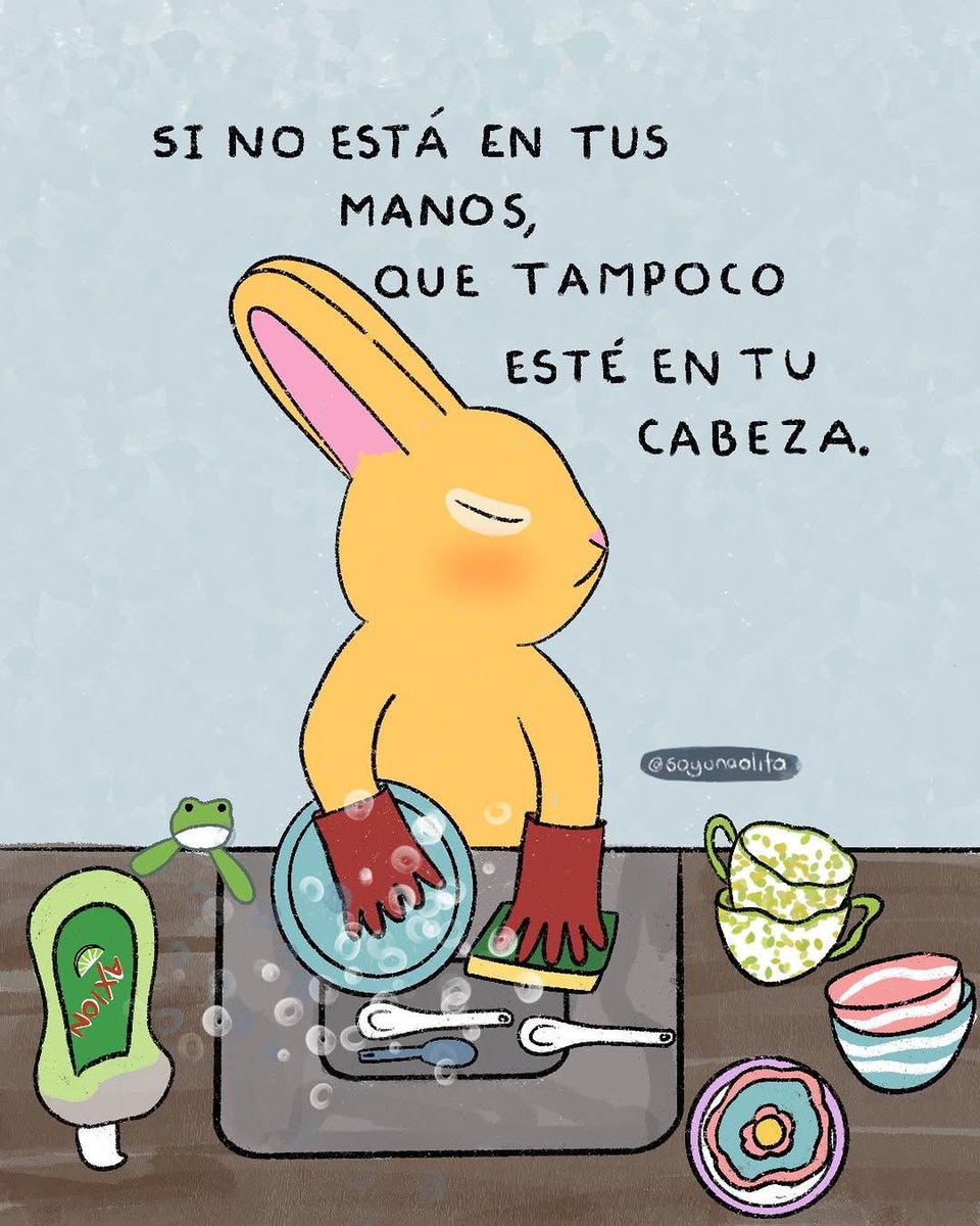 culturainquieta's tweet photo. Qué difícil dejar de sobrepensar.. 😭🐰

🖍 Por la ilustradora mexicana Lett Salazar https://t.co/WVuiXOFTz2