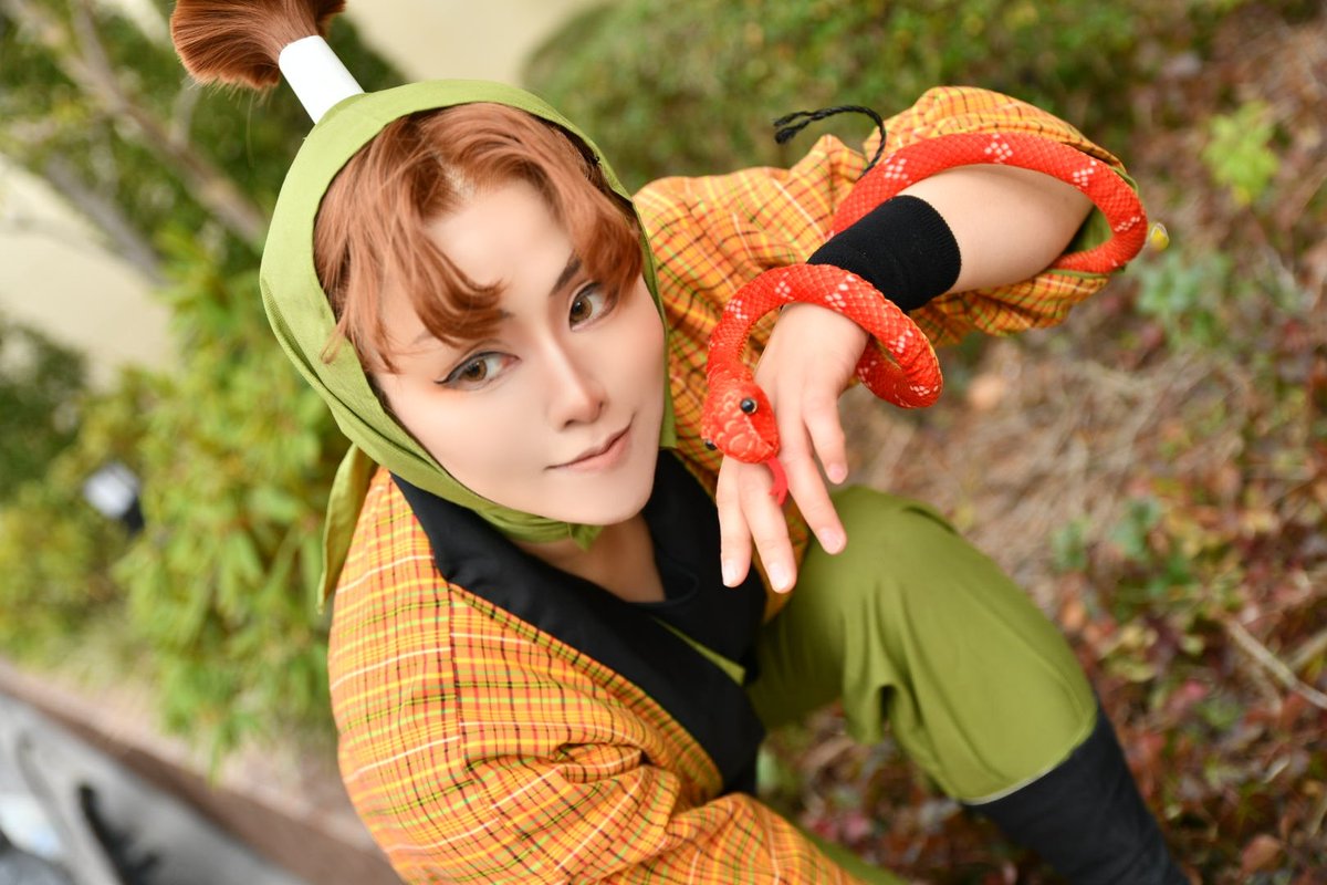 ⚠cosplay 忍たま🥷🥚 伊賀崎/孫兵 『見てご覧、ジュンコ