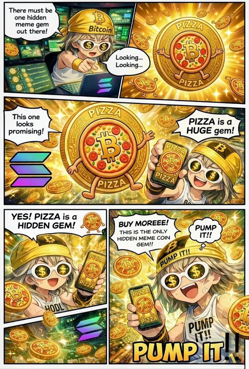 Let's send $PIZZA to the moon