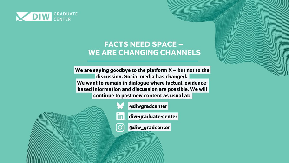 DIW Graduate Center tweet media