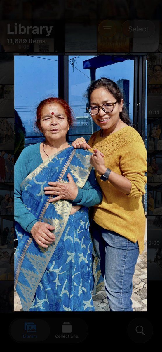 BhuwanMaskey3's tweet photo. आमासँगै मतदान😊 #NepalElection2082 https://t.co/3nA1ZJatJL