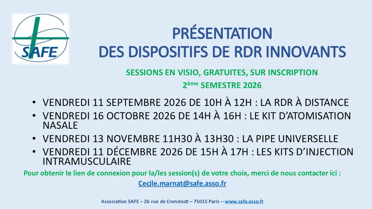 Association SAFE tweet media