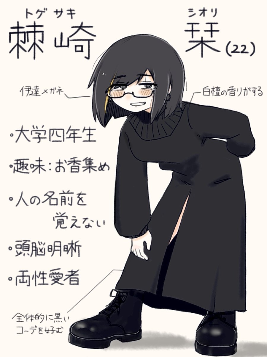 a33k33a36ne's tweet photo. #自分で生み出した一次創作オリジナルキャラを流そう

めがねガールズです https://t.co/iTtlHchVrb