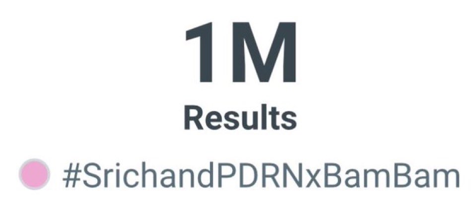 กรี้ดดดด ขอบคุณทุกคนขอบคุนที่อยุ่กันมาจนถึงจุดหมายที่ตั้งไว้ สุดท้ายพวกเราก้อทำได้🙏🏻😭

BAMBAM X SRICHAND PDRN 
#SrichandPDRNxBamBam  
#BamBam <a href="/BamBam1A/">BamBam</a>