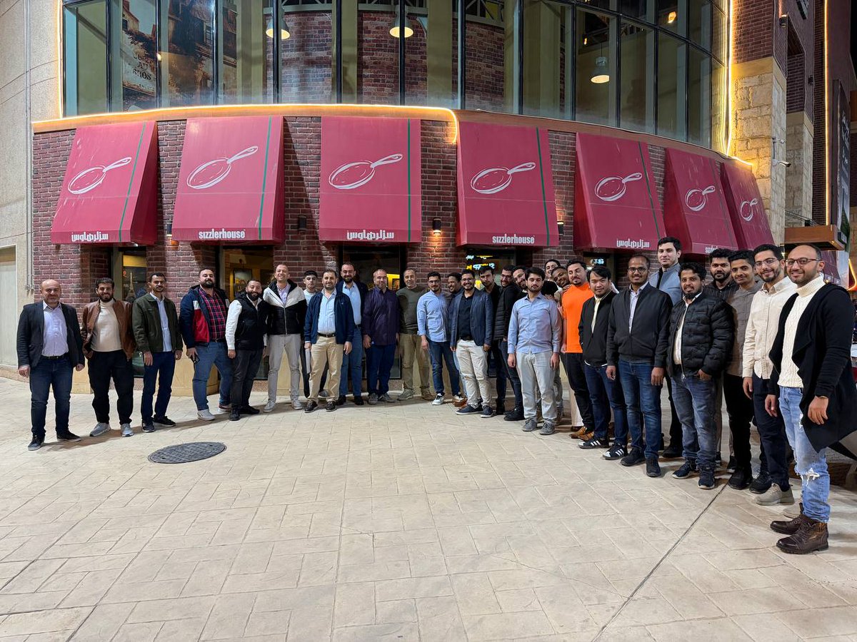 THABATCO26's tweet photo. Great food and great company, an evening of connection and appreciation at our company Iftar. Wishing everyone a blessed Ramadan.
 أمسية مميزة جمعت فريق العمل على مائدة الإفطار، في أجواء من الألفة والتقدير. رمضان مبارك للجميع🌙
#SaudiArabia #RamadanKareem #Thabatco https://t.co/zJ3Ybbg2kE