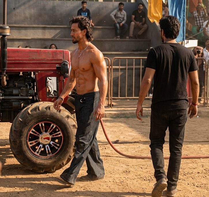 Ak_Saifi36's tweet photo. Shooting Time #TigerShroff #LagJaaGale https://t.co/iwtPvYD8On