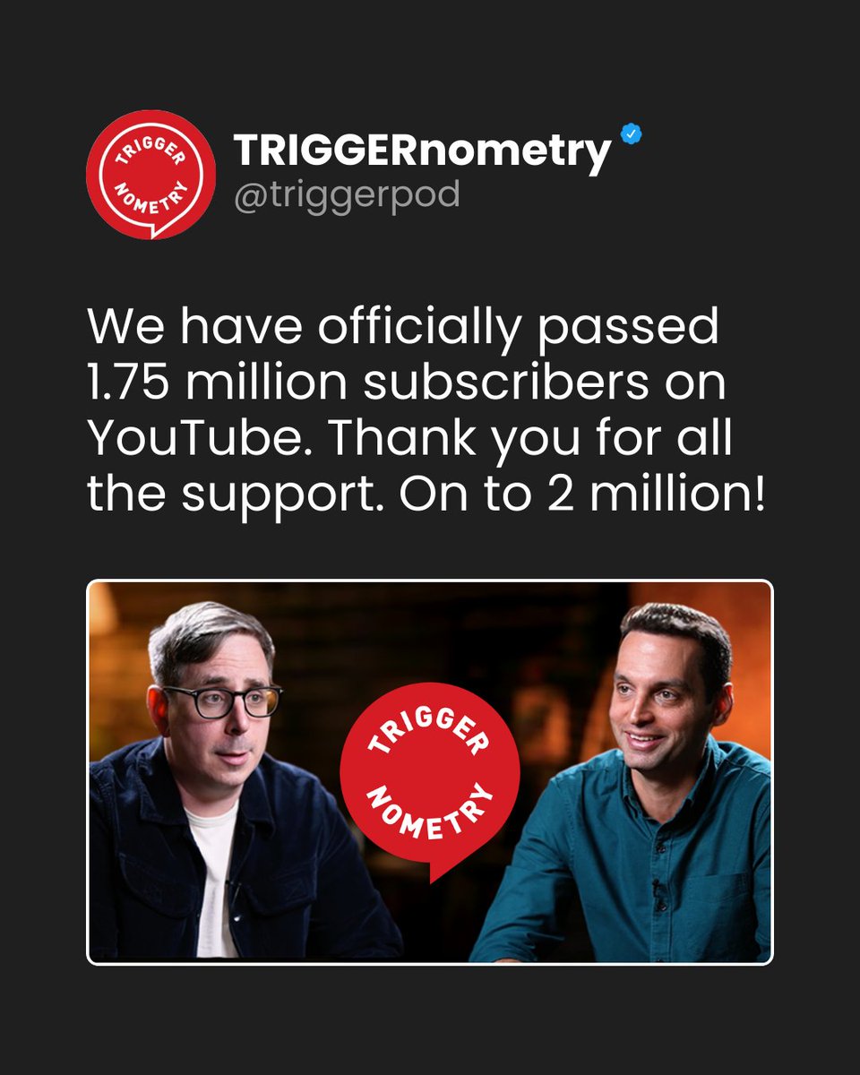 TRIGGERnometry tweet media