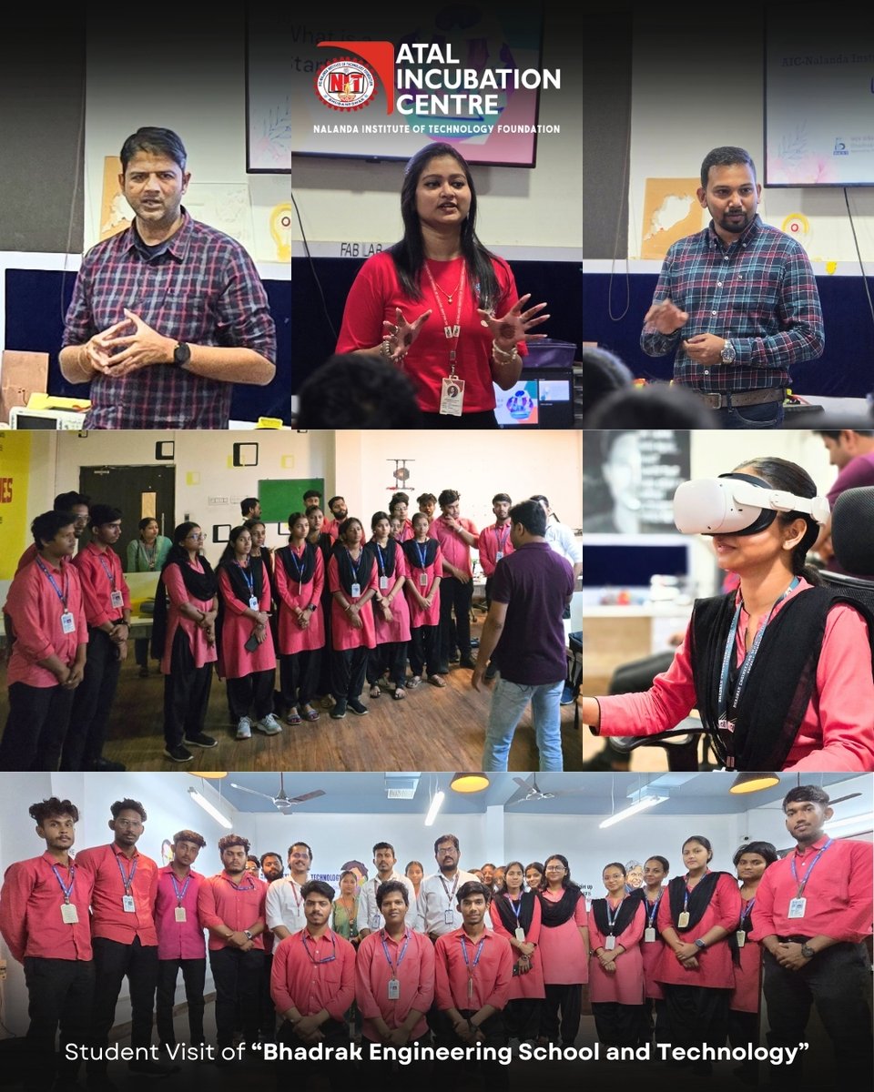 AIC-Nalanda Institute of Technology Foundation tweet media