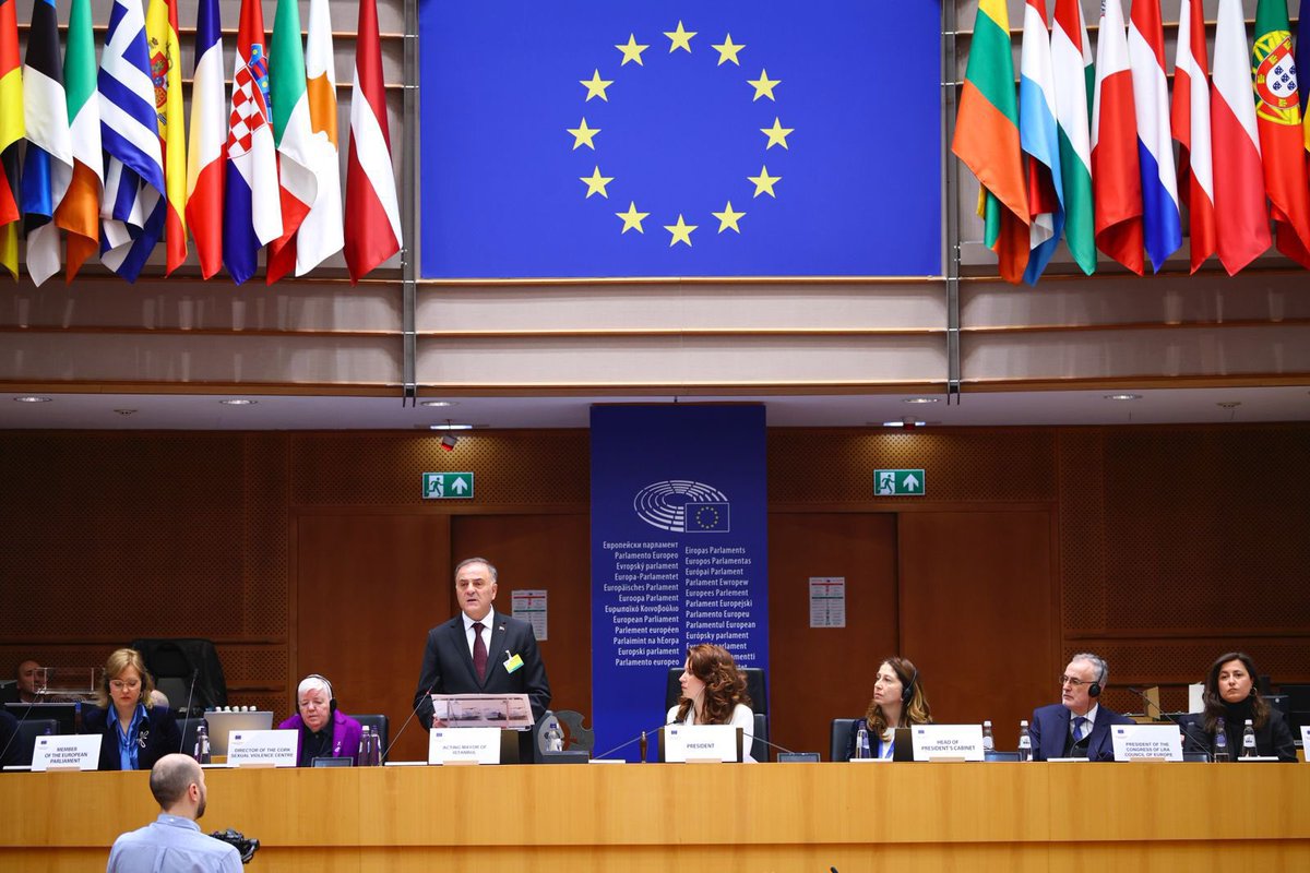 Receiving the Paweł Adamowicz Award from the European Committee of the Regions is a great honor. Acting Mayor Nuri Aslan accepted this recognition on my behalf.

This award is an unmistakable reminder that those of us fighting for democracy and the rule of law are never really