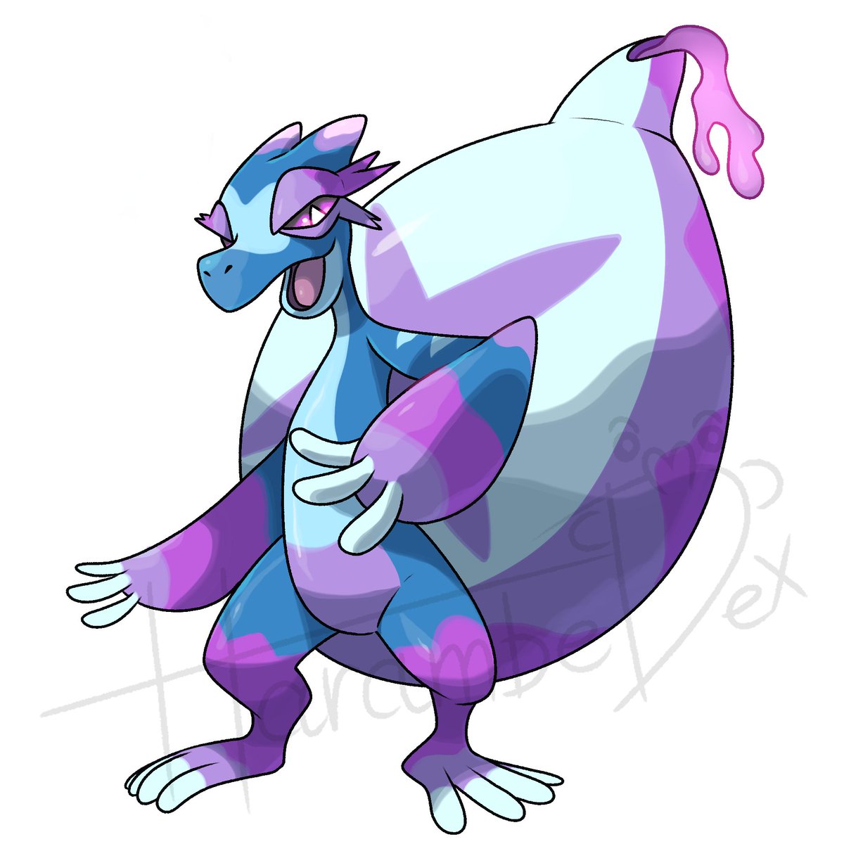 Geqa Evolution Pokemon 💦🧪My prediction for Gecqua’s evo line! Does Poison fit the final ...