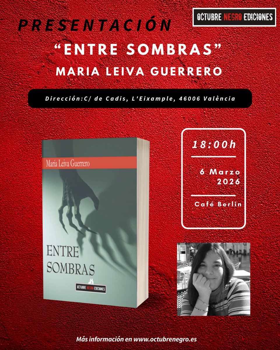 ¡ESTO ES MAÑANA! 

Estaré en Valencia presentando mi nuevo libro en Café Berlín, de 18:30h a 20:00h

Habrá buen ambiente, risas, bebida, comida, y regalitos con la venta de los libros

¿Me ayudáis a difundir? 3000 GRACIAS 🥰