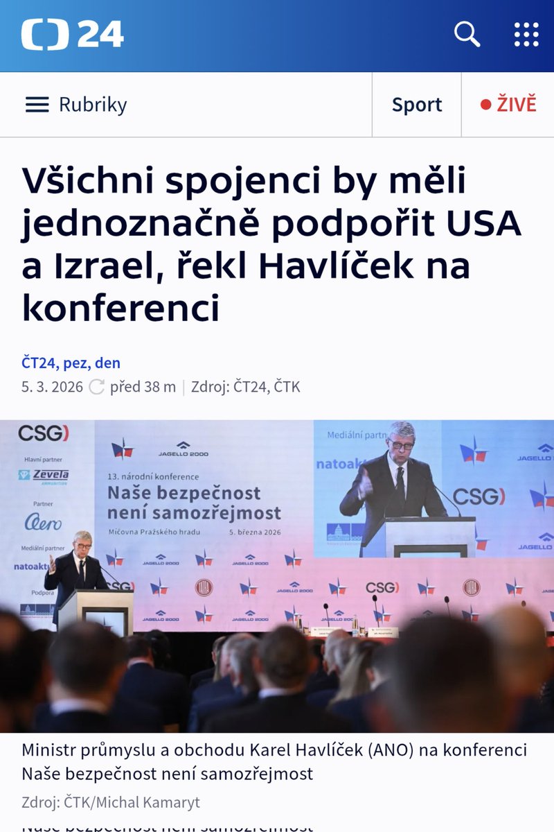 Karel Havlíček tweet media