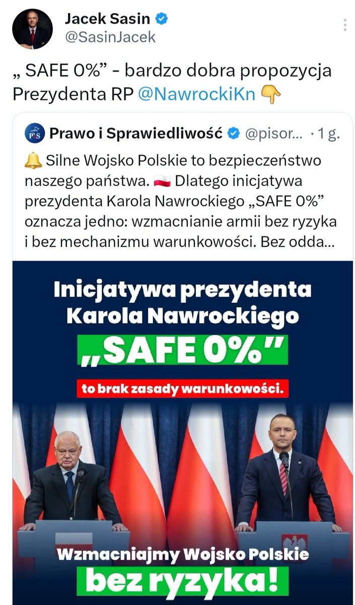 No jak już Sasin to chwali, to co może pójść nie tak? 😂😂😂