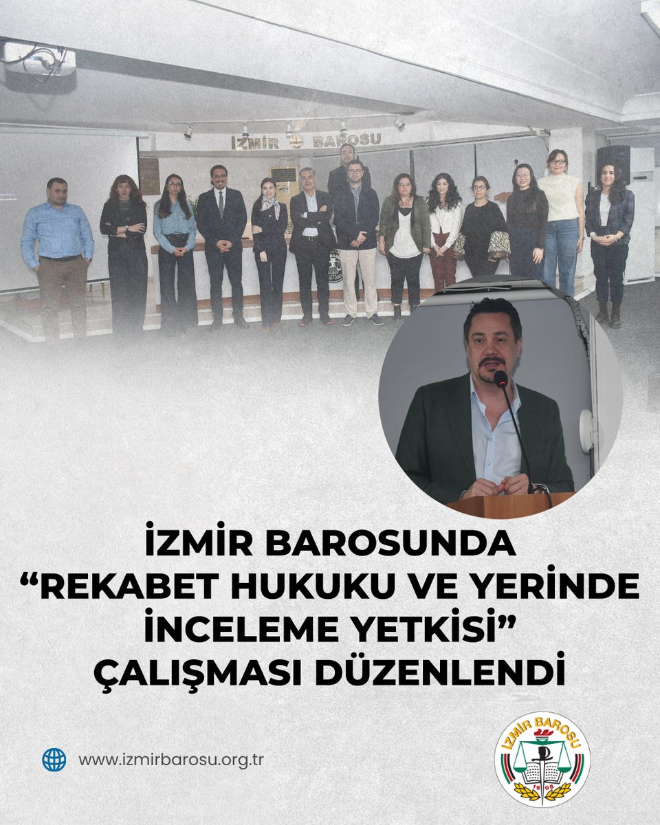 İzmir Barosunda “Rekabet Hukuku ve Yerinde İnceleme Yetkisi” Çalışması Düzenlendi

İzmir Barosu tarafından düzenlenen “Rekabet Hukuku ve Yerinde İnceleme Yetkisi” başlıklı çalışma 4 Mart 2026 Çarşamba günü İzmir Barosu Av. Nevzat Erdemir Konferans Salonu’nda gerçekleştirildi.