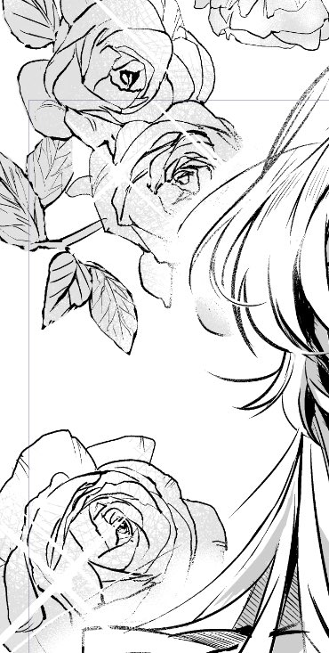 bokusatuda's tweet photo. 花好きだから全部手描きで描いてる。面倒だけどちょっとした拘りが良さに繋がったらいいなって思う https://t.co/lQ3XUD17Sy