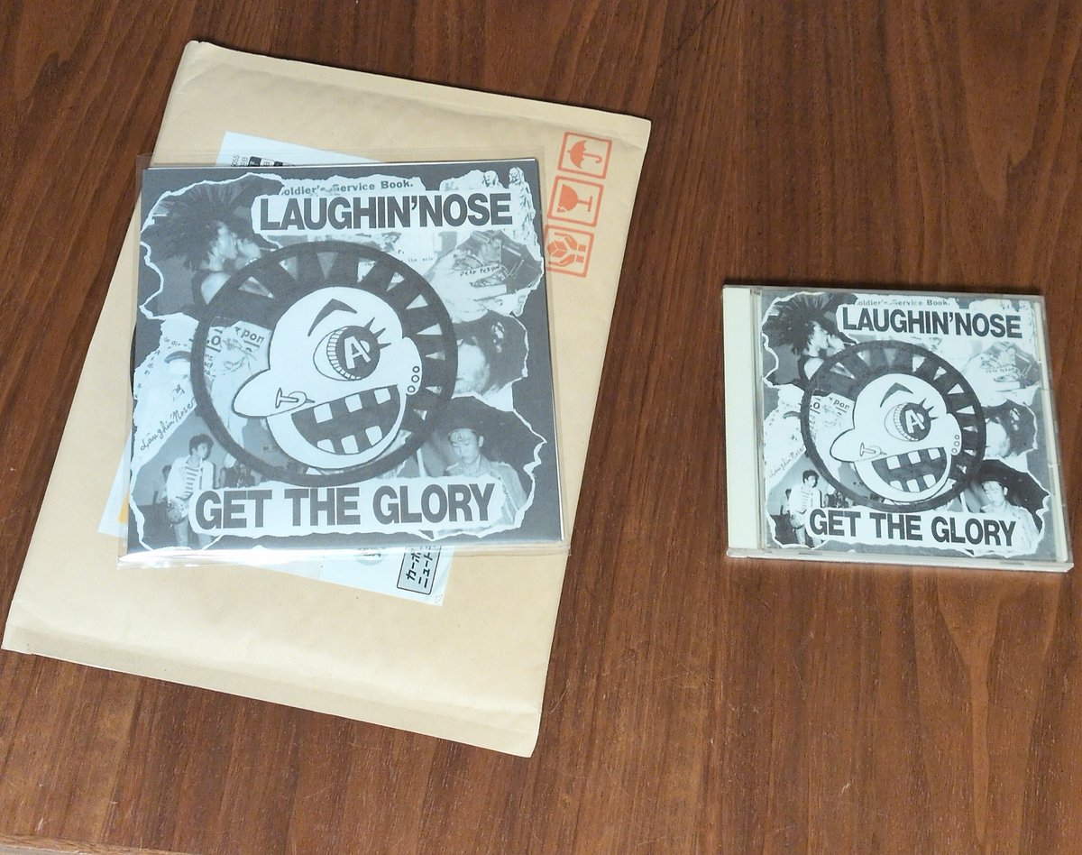 LAUGHIN' NOSE名盤EP「GET THE GLORY」アナログ再発でファン歓喜