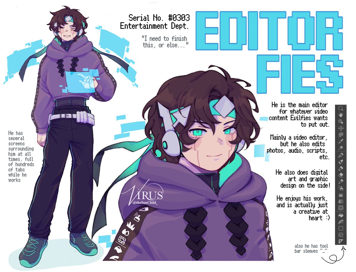 finally finished this chud's character sheet 
#wifiesona #wifiessona