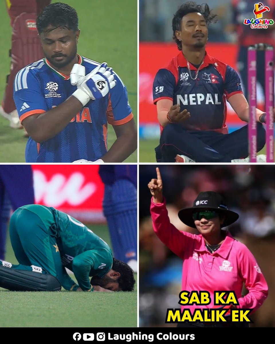 LaughingColours's tweet image. Everyone praying same boss 😂

#CricketMeme #FunnySports #CricketFans #ViralMeme