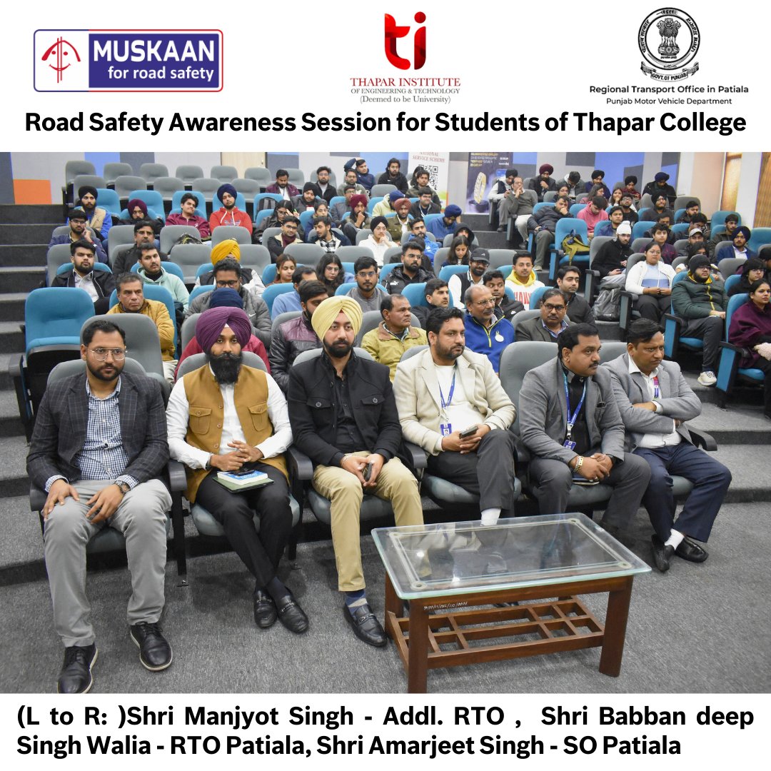 MUSKAAN: foundation for road safety tweet media