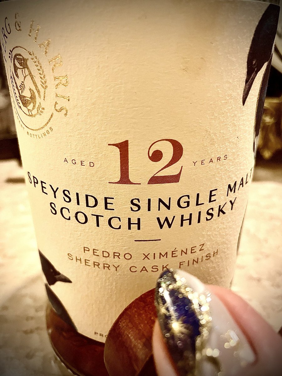 kilchom's tweet photo. お疲れ様です🤠

今日は　SPEYSIDE SINGLE MALT SCOTCH WHISKY 12【FERG&amp;HARRIS】

（2022年にエディンバラで設立された独立系ボトラーによるカスクストレングス。蒸留所名は非公開。IWSCにて金賞を受賞。
55.7%）

をストレートで‥乾杯です🥂

#TWLC
#木笠シリコン栓 https://t.co/nTMNUyVjhF