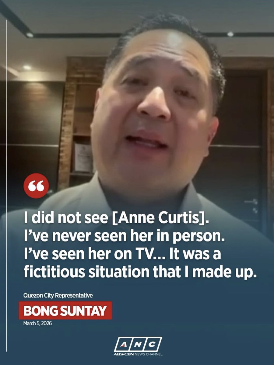 ANO PO BA TALAGA?  Our full interview with QC 4th District Representative Bong Suntay on #ANCHeadstart <a href="/ANCALERTS/">ABS-CBN News Channel</a> <a href="/ABSCBNNews/">ABS-CBN News</a> 

Watch Here: youtu.be/8pHbWZ3eORw?si…