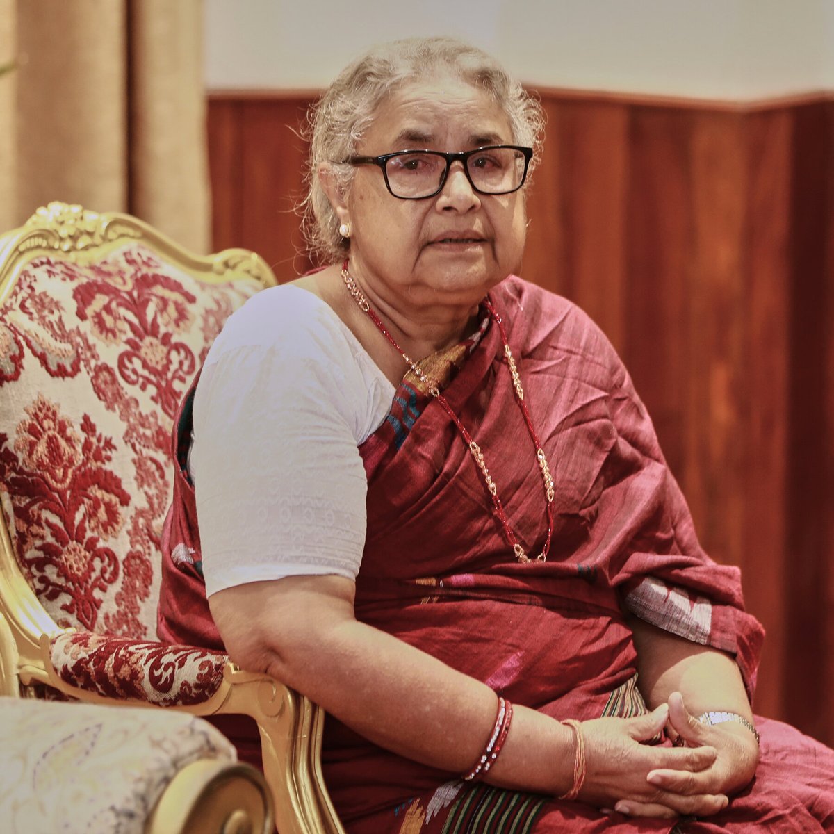 BimarshaDhimal's tweet photo. The biggest Winner of #NepalElection2082 : PM Sushila Karki🙏🙏 https://t.co/9PrPb19Xpo