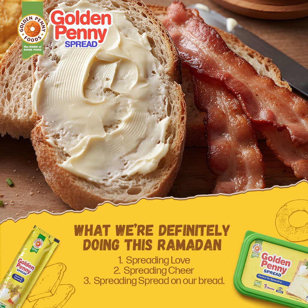 GpennySpreads's tweet image. This! All through the month of march and beyond!
#GoldenPennySpread
#EasytoSpreadGoodForTheFamily
#GPennySpread