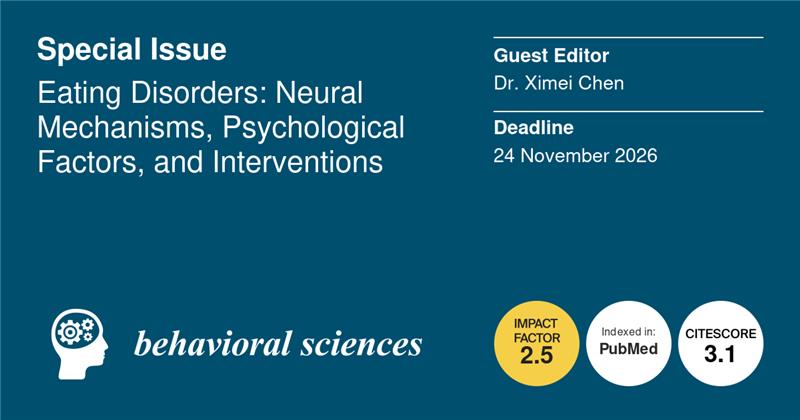 Behavioral Sciences MDPI tweet media