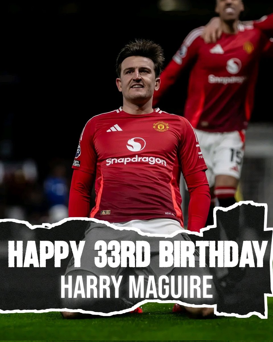 GBUnitedx's tweet photo. Happy birthday to the best defender in the world. Harry Maguire turns 33years old today 🤩🎁😄 https://t.co/aEMaACX03R