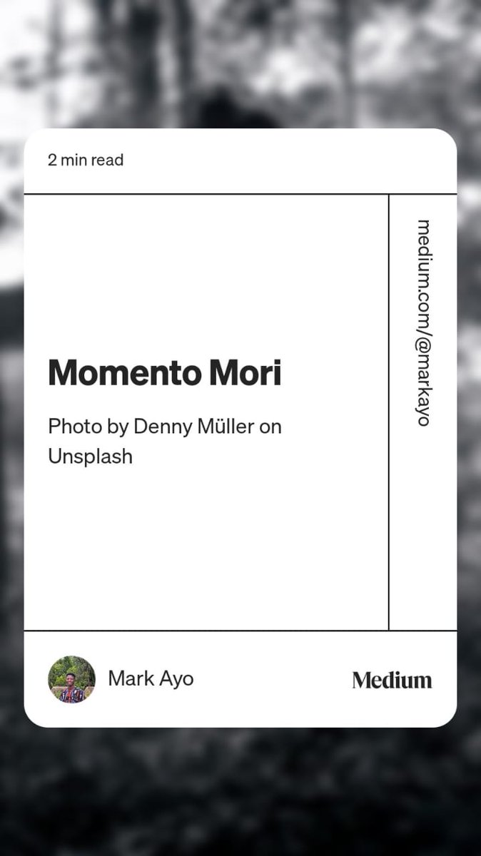medium.com/@markayo/momen…

#Lent #life #society
