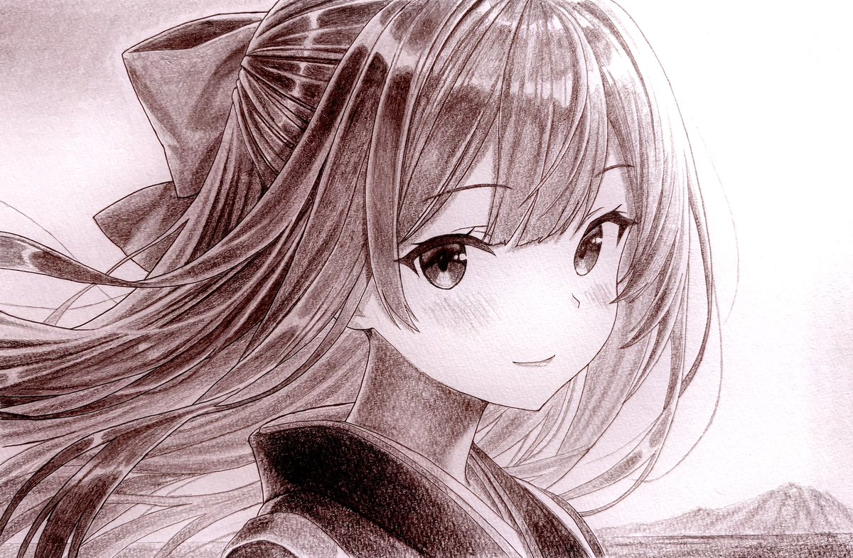 秋月の空 tweet media