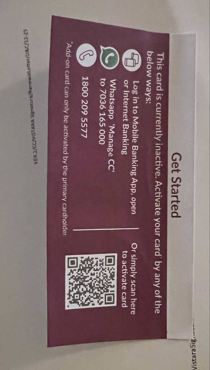 sunilmaheshwari's tweet photo. How is this convenient @AxisBank ? Big QR code takes you to site map https://t.co/yJKpEvhASv and how do I activate? You should fire who is printing these QR and sending to customers, I bet they have not seen this https://t.co/4aRzsYLRfC