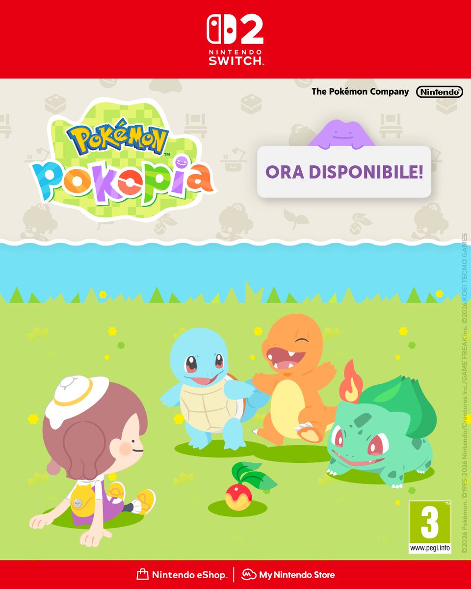 My Nintendo Store Italia tweet media