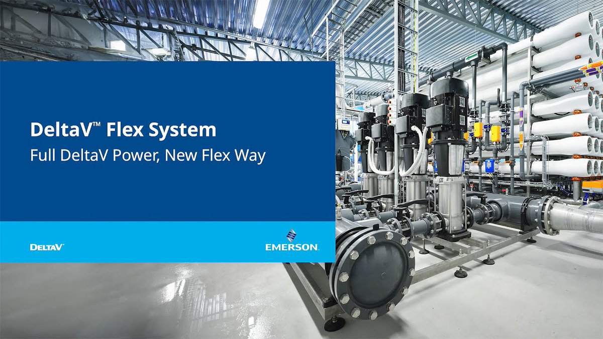 FabioBeda_bio's tweet photo. Unlock the power of flexible automation. Learn about the DeltaV Flex System and its benefits for scalable control systems. https://t.co/CpOpD5gzAx https://t.co/eUyc8N7yOv