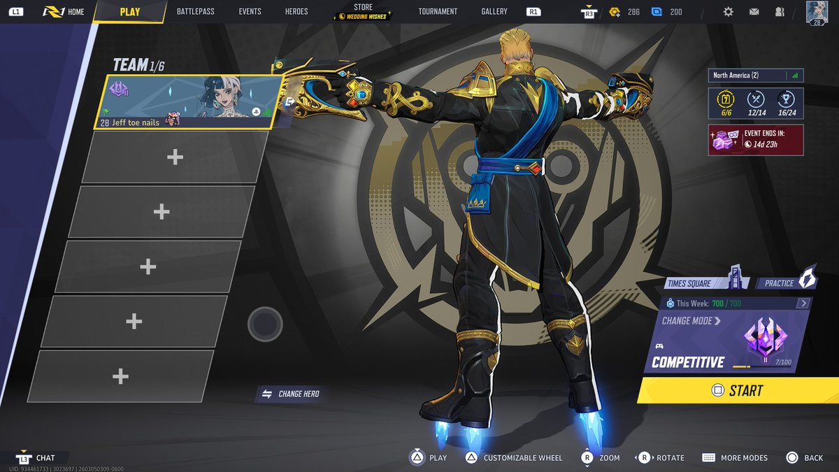 Less than an week into marvel rivals Grand Master 2 going for cestial before the end of season 6.5