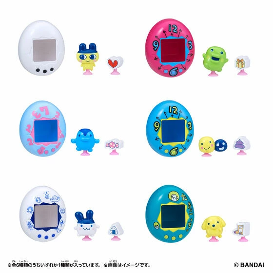 新商品🥚／ ピタッとくっつく！『Tamagotchi Pitta Vol.1』登場