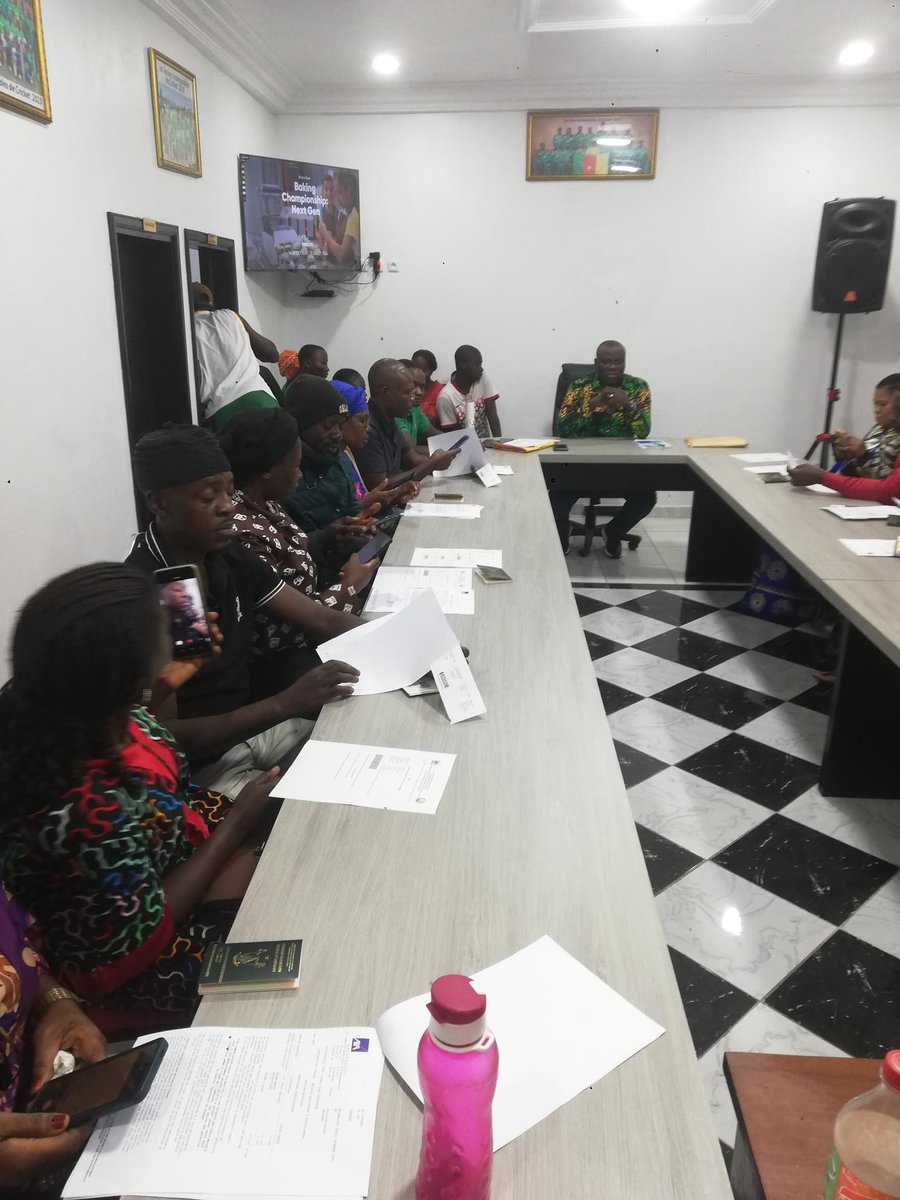Fecacricket237's tweet photo. Cutting the ts and dotting the is 24 hours before take off to Uganda https://t.co/gk7t8qtrDm